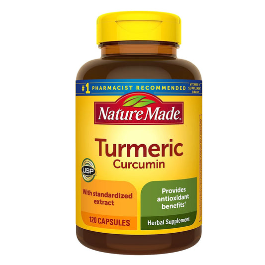 Turmeric Curcumin 500 mg, Herbal Supplement, 120 Capsules