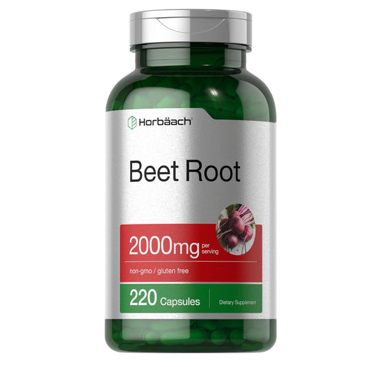 Beet Root Powder Capsules Supplement  | 220 Pills